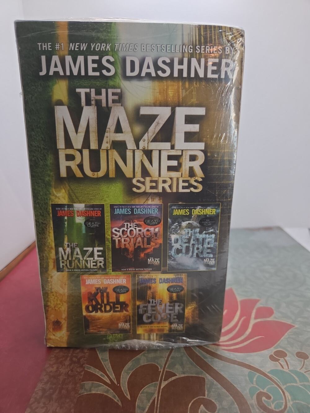 New Maze Runner Series Complete Collection Boxed Set (5-Book) by James Dashner